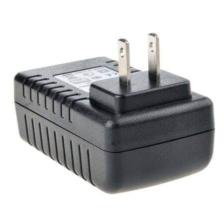 18V 1A 100M PoE Injector US Plug - Silver Network Port - 4