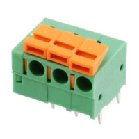 1907348 TERM.BLK.5.08MM 3P PCB SPRING TYPE - 1