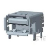 1932638-3 CONNECTOR RECEPT 4P 1 PORT RIGHT ANGLE - 1