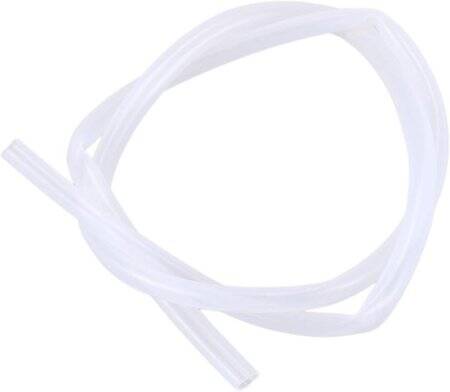 1Meter Orange Silicone Tube Flexible Rubber Hose Drink Water Pipe Food Grade Connector ID 8mm X 10mm OD - 1