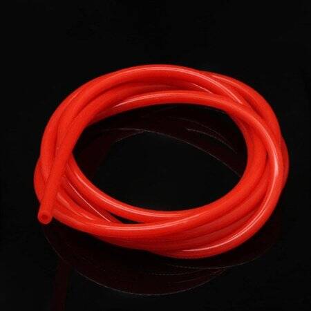1Meter Red Silicone Tube Flexible Rubber Hose Drink Water Pipe Food Grade Connector ID 2mm X 4mm OD - 1