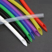 1Meter Red Silicone Tube Flexible Rubber Hose Drink Water Pipe Food Grade Connector ID 4mm X 6mm OD - 1