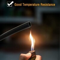 1Meter Red Silicone Tube Flexible Rubber Hose Drink Water Pipe Food Grade Connector ID 4mm X 6mm OD - 3