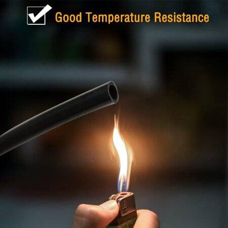 1Meter Red Silicone Tube Flexible Rubber Hose Drink Water Pipe Food Grade Connector ID 4mm X 6mm OD - 3