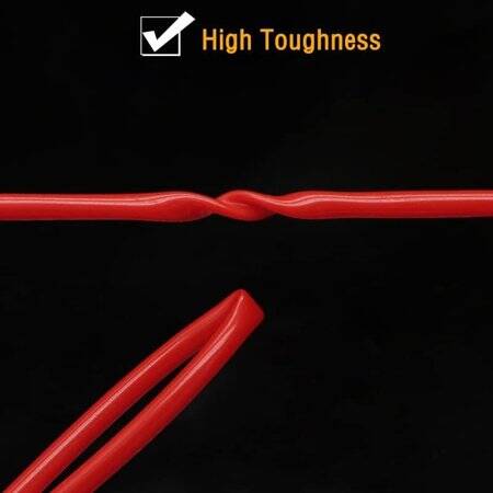 1Meter Red Silicone Tube Flexible Rubber Hose Drink Water Pipe Food Grade Connector ID 4mm X 6mm OD - 4
