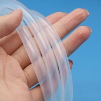 1Meter Transparent Silicone Tube Flexible Rubber Hose Drink Water Pipe Food Grade Connector ID 18mm X 24mm OD - 4