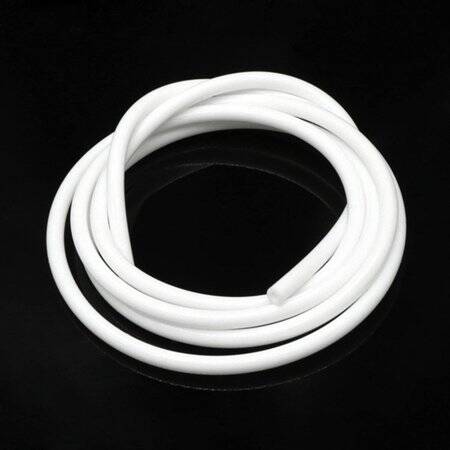 1Meter White Silicone Tube Flexible Rubber Hose Drink Water Pipe Food Grade Connector ID 1mm X 3mm OD - 1