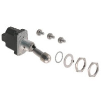 1NT1-2D SWITCH TOGGLE SPST 15A 125V - 1