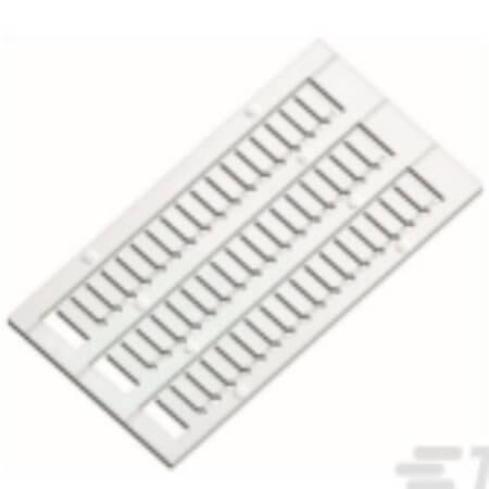1SNK140000R0000 TRMNL BLCK STRIP MARKING MARKER CARD WHITE MC512 - 1