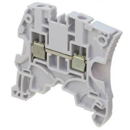 1SNK505010R0000 DIN RAIL T.B.4mm² SCREW GRAY - 1