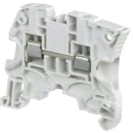 1SNK505065R0000 DIN RAIL T.B.4mm² SCREW WHITE ZS4-WH - 1