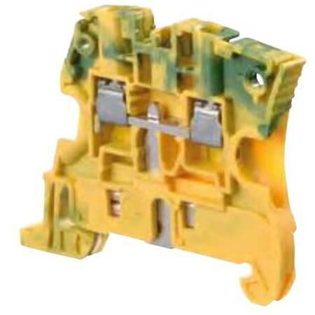 1SNK505150R0000 DIN RAIL T.B.4mm² SCREW GREEN-YELLOW ZS4-PE - 1