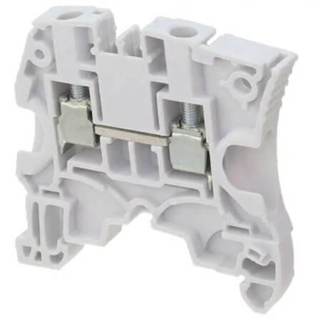 1SNK506010R0000 DIN RAIL T.B.6mm² SCREW GRAY - 1