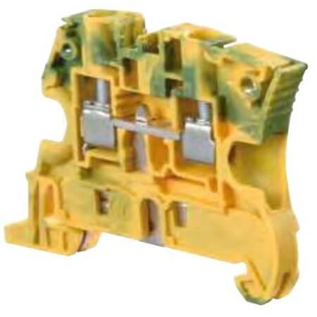 1SNK506150R0000 DIN RAIL T.B.6mm² SCREW GREEN-YELLOW ZS6-PE - 1
