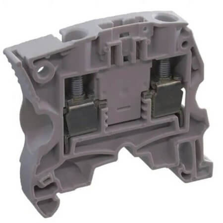 1SNK508010R0000 DIN RAIL T.B.10mm² SCREW GRAY - 1