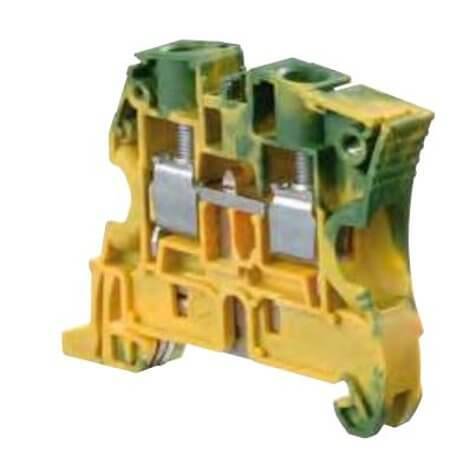 1SNK508150R0000 DIN RAIL T.B.10mm² SCREW GREEN-YELLOW ZS10-PE - 1