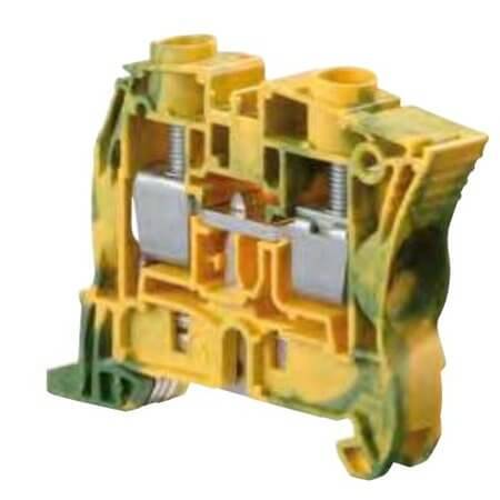 1SNK510150R0000 DIN RAIL T.B.16mm² SCREW GREEN-YELLOW ZS16-PE - 1