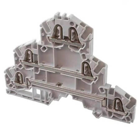 1SNK705510R0000 DIN RAIL T.B.2.5mm² T3 SCREW GRAY - 1