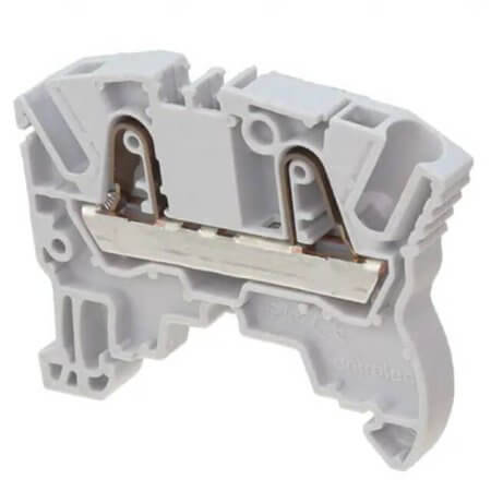 1SNK706062R0000 DIN RAIL T.B.4mm² PI-SPRING RED ZK4-RD - 1