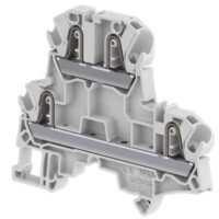 1SNK706210R0000 DIN RAIL T.B.4mm² PI-SPRING GRAY ZK4-D2 - 1