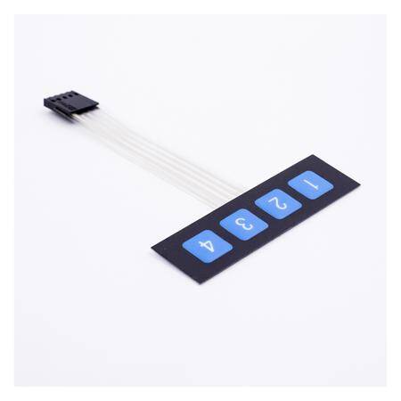 1x4 Membran Keypad - 4