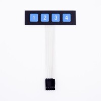 1x4 Membran Keypad - 5