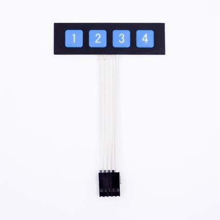 1x4 Membran Keypad - 5