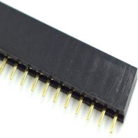 1x40 Pin Female Header 2.54mm - 3