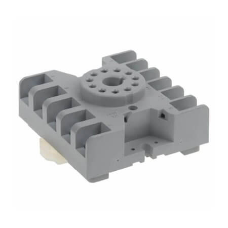 2-1419106-4 RELAY SOCKET 11 POSITION DIN RAIL - 1
