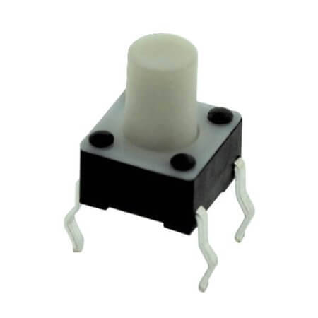 2-1825910-2 SWITCH TACT 6.00x6.00 8.00mm 160gF THT V/T - 1