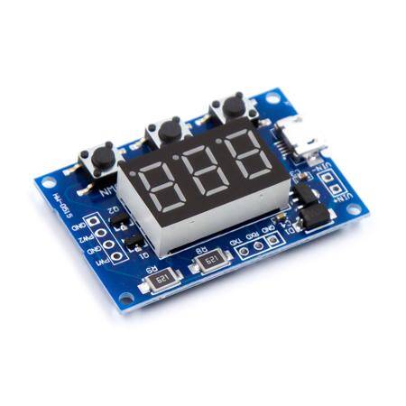 2 Channel PWM Pulse Frequency Adjustable Duty Cycle Square Wave Rectangular Wave Signal Generator Module - 1