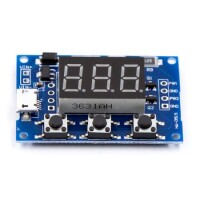 2 Channel PWM Pulse Frequency Adjustable Duty Cycle Square Wave Rectangular Wave Signal Generator Module - 2
