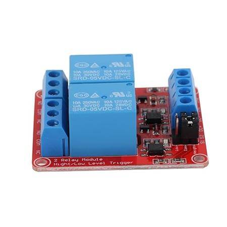 2 Channel Relay Module 12V High And Low Level Trigger Relay Control - 5