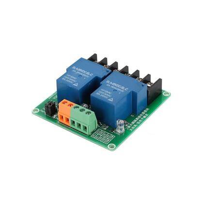 2 Channel Relay Module 30A With Optocoupler Isolation 24V Supports High And Low Triger - 1