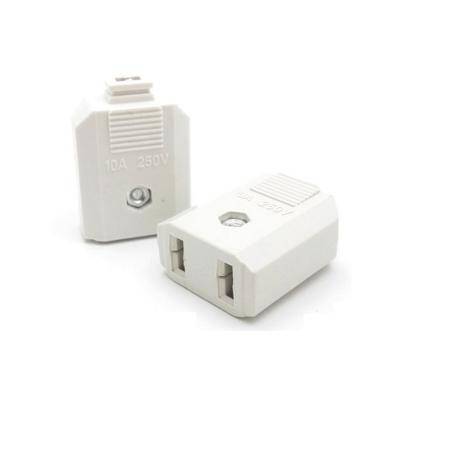 2 Pin Wifi Female Plug 10A 250V Monitoring Waterproof Box Socket - 1