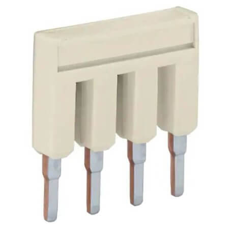 2001-406 TERM.BLK.JUMPER 6PIN LIGHT GRAY - 1
