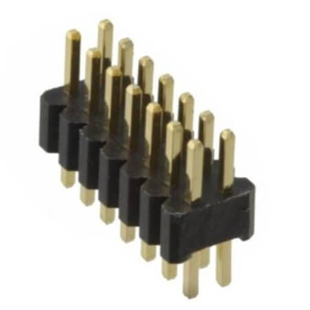 20021111-00014T1LF CONNECTOR 1.27MM 2X7 PIN HEADER MALE FCI - 1