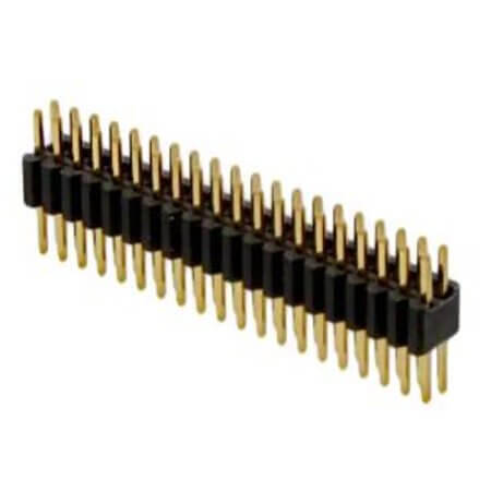20021111-00040T4LF PIN HEADER 40PIN(2X20) 1.27mm V/T MALE - 1