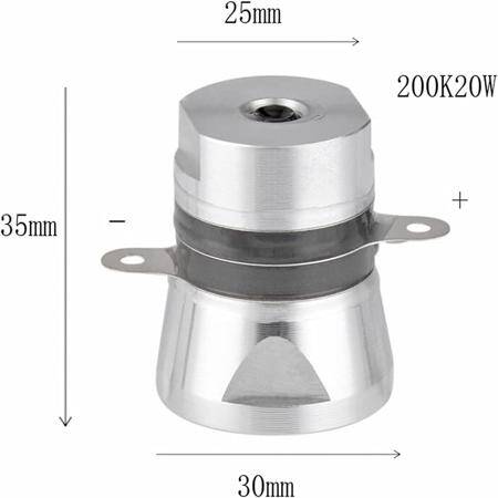 200KHz 20W Ultrasonic Cleaning Transducer - 2