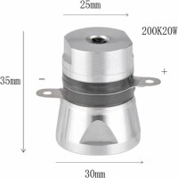 200KHz 20W Ultrasonik Temizleme Dönüştürücü - 2