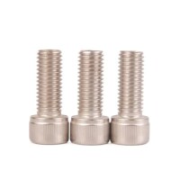 201 Paslanmaz Çelik Silindirik Altıgen Soket Başlı Vida M2 12mm - 2