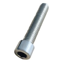 201 Paslanmaz Çelik Silindirik Altıgen Soket Başlı Vida M2 8mm - 4