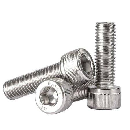 201 Stainless Steel Cylindrical Hexagon Socket Head Screw M2 20mm - 1