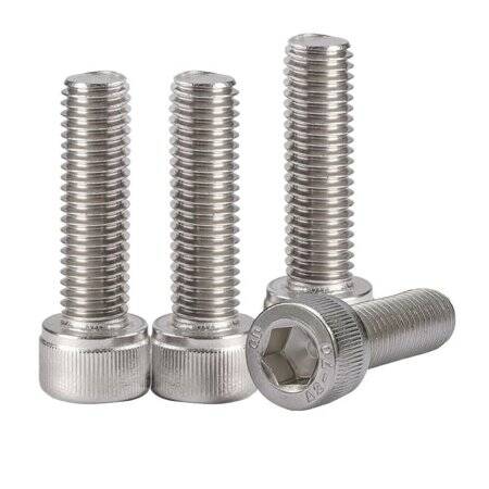 201 Stainless Steel Cylindrical Hexagon Socket Head Screw M2 20mm - 3
