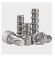 201 Stainless Steel Cylindrical Hexagon Socket Head Screw M2.5 4mm - 5