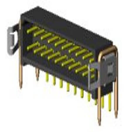 201V04L CONNECTOR DKDR 2X2P-PCB 90D 2MM - 1
