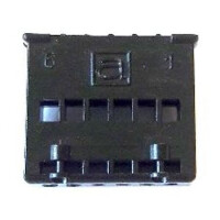 202.101006.02-299 MINIMODUL TUNİK CONNECTOR 6PIN 180C MALE BLACK - 1