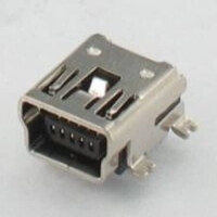 202A-FBNR-R03 CONN.USB MINI B TYPE 5PIN SMT R/A FEMALE - 1