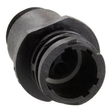 206153-2 CONNECTOR RECEPT 4PIN FREE HANGING - 1