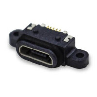 207G-BD01 CONN.MICRO USB 2.0 B TYPE 5PIN SMT R/A WATERPROOF - 1